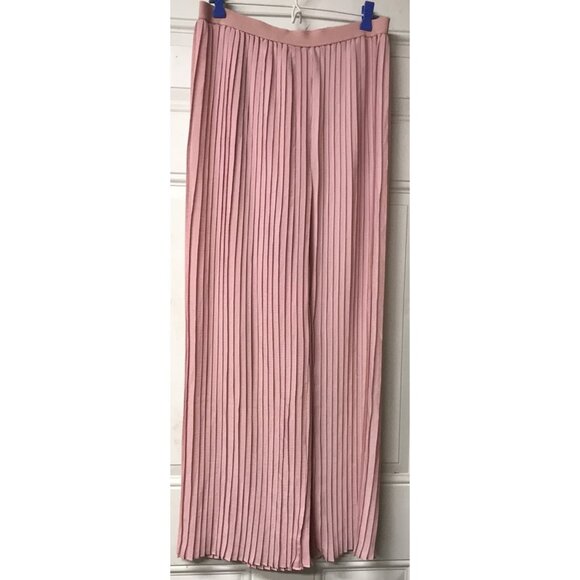 Matilda Jane Curtain Call Pants Pink Pleated Size medium GOOD CONDITION - Picture 1 of 5